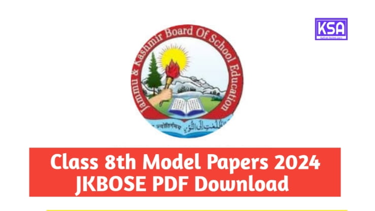 Class 8th Model Papers For 2024 Jkbose Pdf Download 7704