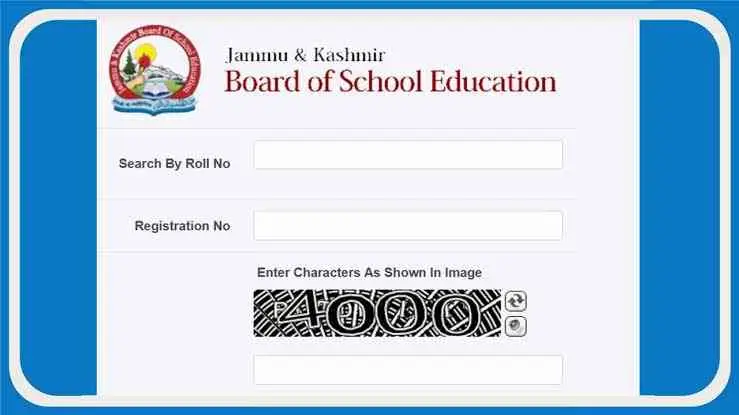 JKBOSE 10th Result 2024 Out date, download pdf name wise