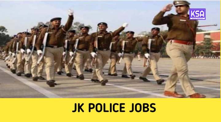 JK Police 4002 Constable Recruitment 2024 Apply online