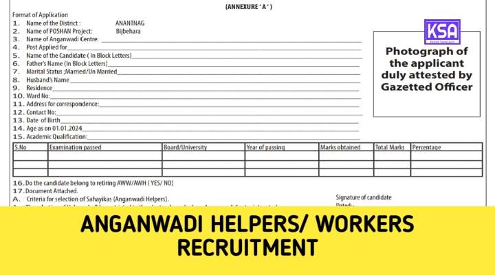 Anganwadi Helpers Recruitment 2024 for 8th Pass: Check Application Deadline 1 Anganwadi Helpers Recruitment 2024 for 8th Pass: Check Application Deadline