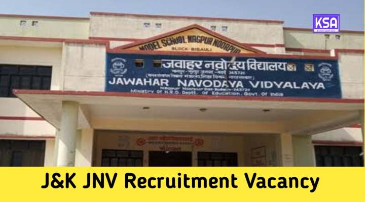 JNV Recruitment 2024: Check Vacancy Details and Application Deadlines